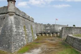Ghosts of St. Augustine fortress walls