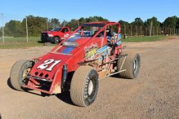 drive a race car on dirt track at New Egypt Speedway, New Jersey