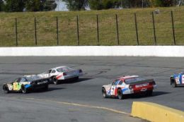 NASCAR driving experience, Monadnock Speedway, New Hampshire.