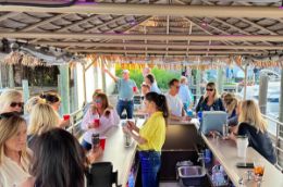 Tiki booze cruise Long Island Boat Tour 